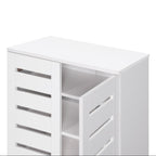Euston Modern 2 Door Shoe Storage Cabinet - Swish Furniture