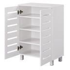 Euston Modern 2 Door Shoe Storage Cabinet - Swish Furniture