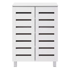 Euston Modern 2 Door Shoe Storage Cabinet - Swish Furniture