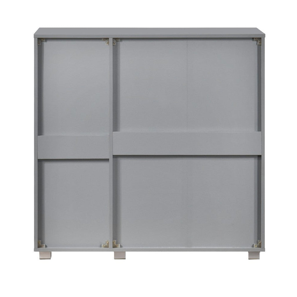 Euston Modern 3 Door Shoe Storage Cabinet - Swish Furniture
