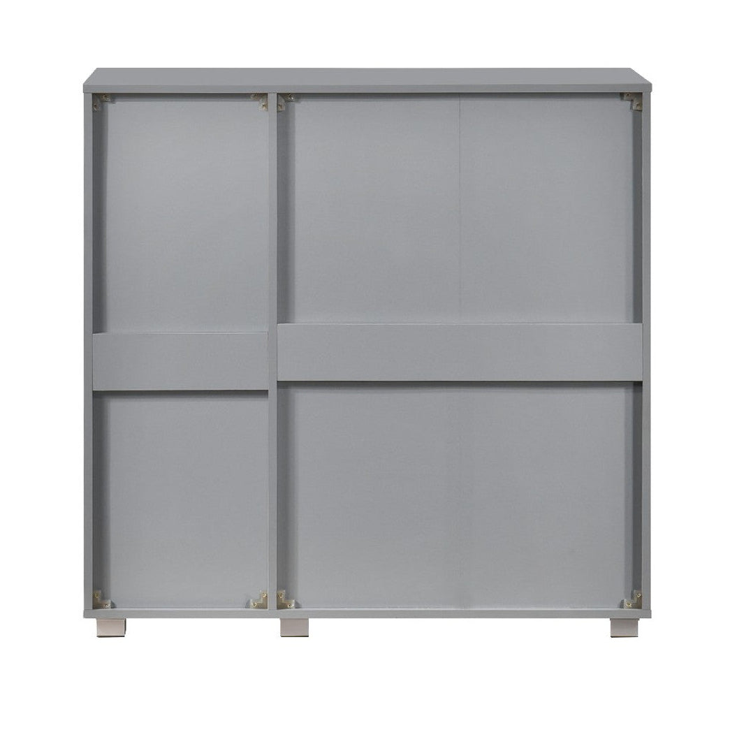 Euston Modern 3 Door Shoe Storage Cabinet - Swish Furniture
