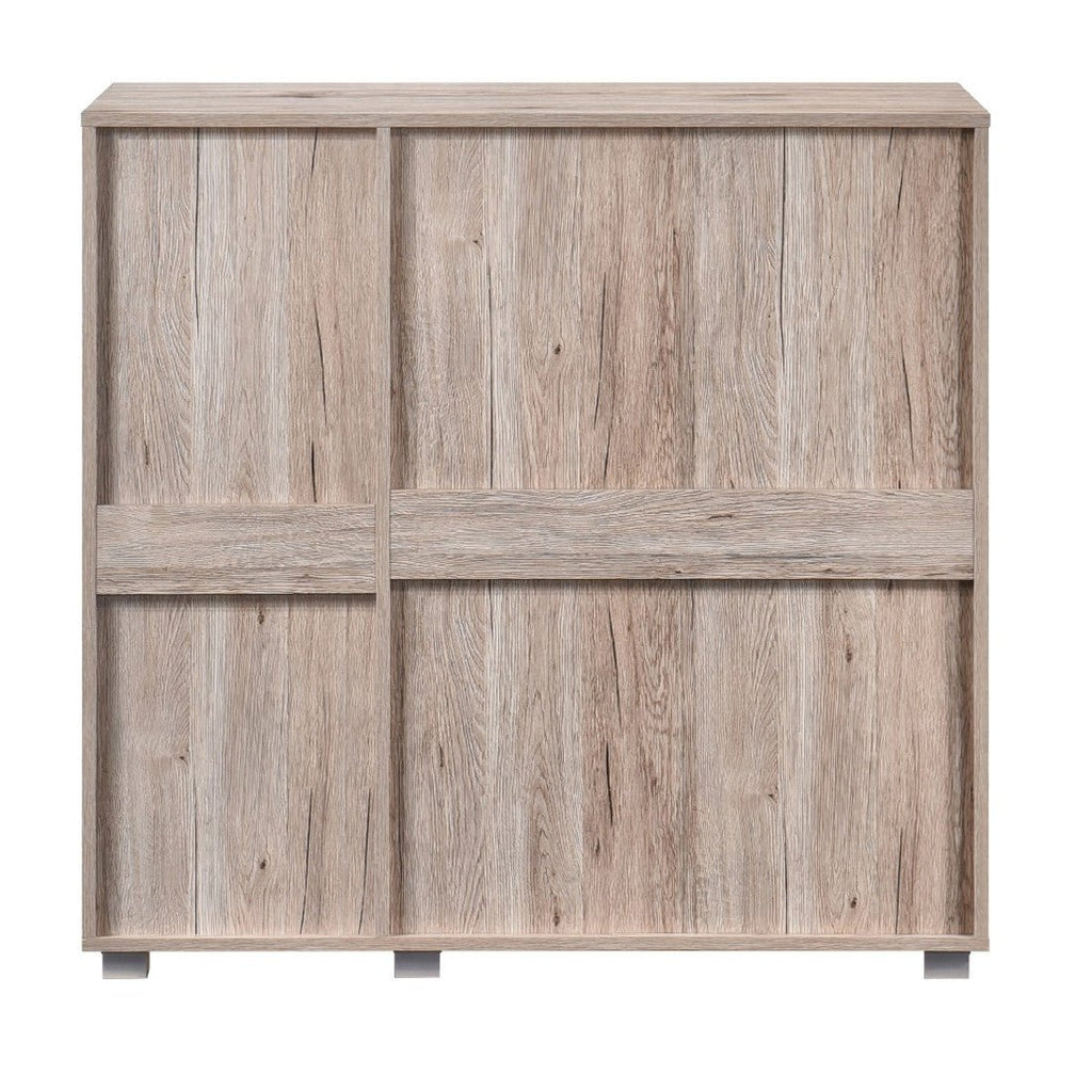 Euston Modern 3 Door Shoe Storage Cabinet - Swish Furniture