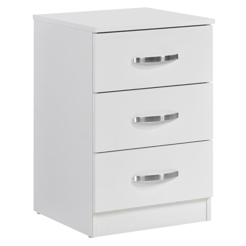 Paddington 3 Drawer Bedside Table