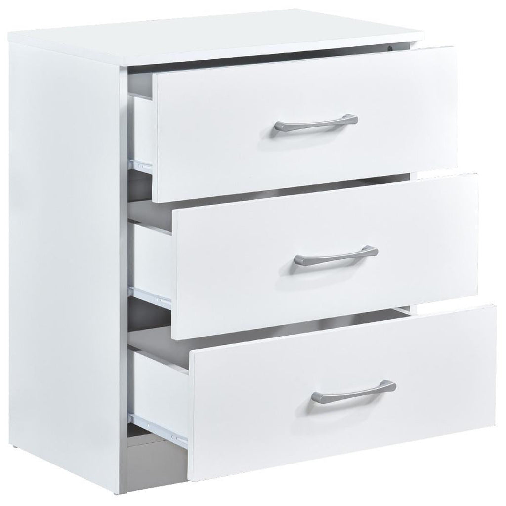 Highbury 2 Door Double Wardrobe & 3 Drawer Chest 2 Piece Bedroom Set