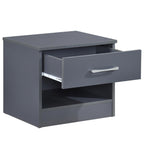 Highbury 3 Drawer Chest of Drawers & 1 Drawer Bedside 2 Piece Bedroom Set