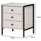 Alva Open Wardrobe with 2 Drawers 3 Piece Bedroom Set