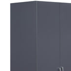 Highbury 2 Door Double Wardrobe & 1 Drawer Bedside 3 Piece Bedroom Set