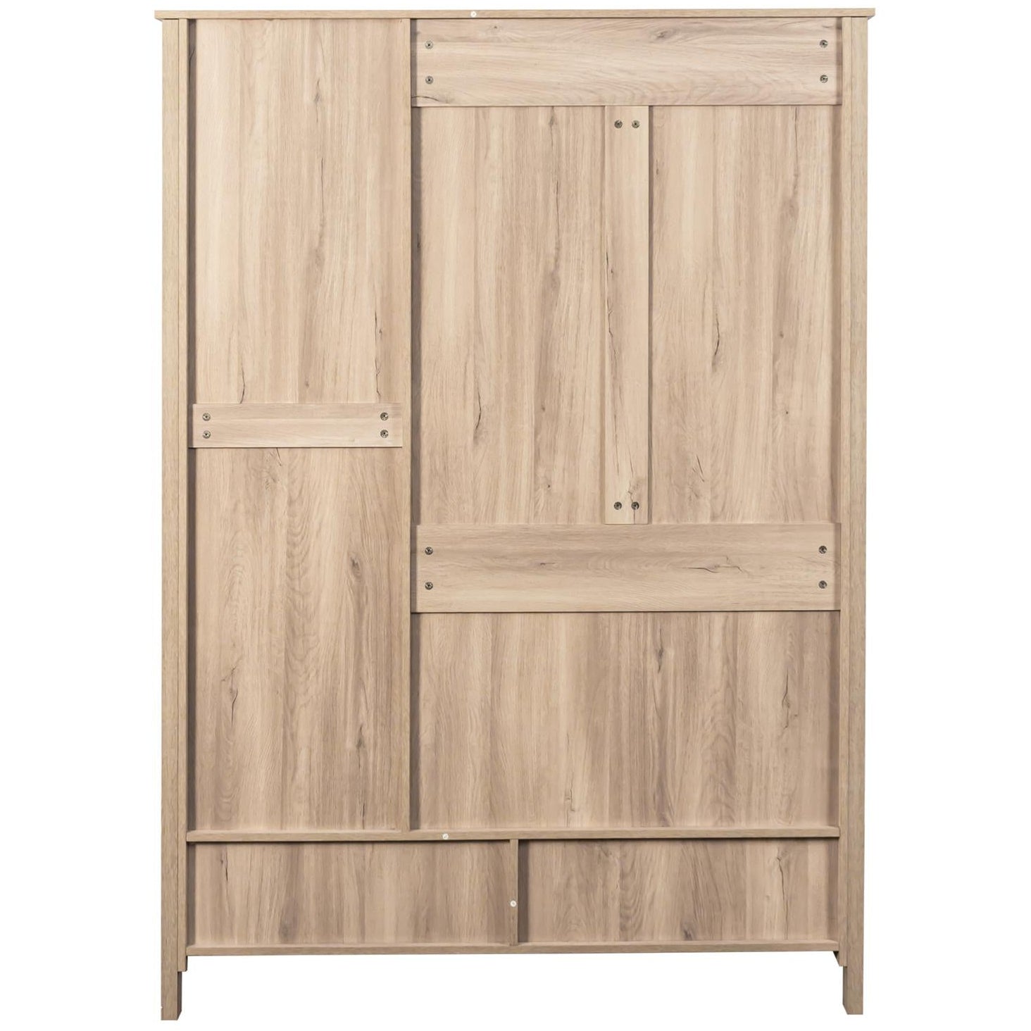 Willow Rattan 3 Door Wardrobe 3 Piece Bedroom Set
