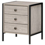 Alva 3 Drawer Bedside Table