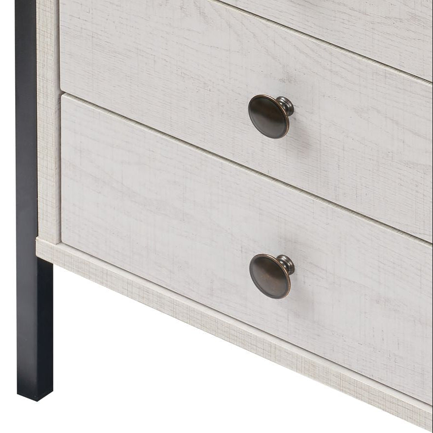 Alva 3 Drawer Bedside Table