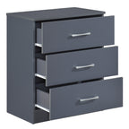 Highbury 4 Piece Bedroom Set With 2 Door Double Wardrobe - Swish Furniture