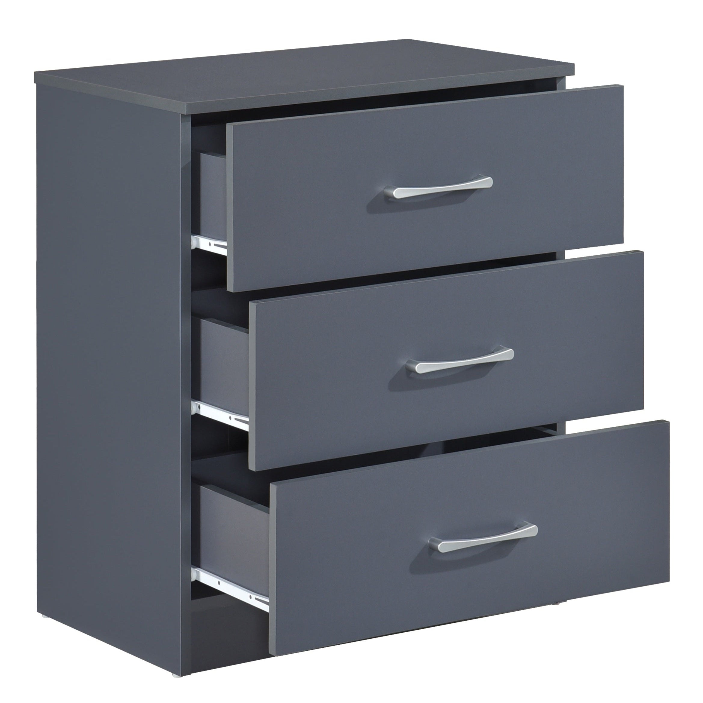 Highbury 4 Piece Bedroom Set With 2 Door Double Wardrobe - Swish Furniture