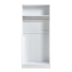 Highbury 4 Piece Bedroom Set With 2 Door Double Wardrobe - Swish Furniture