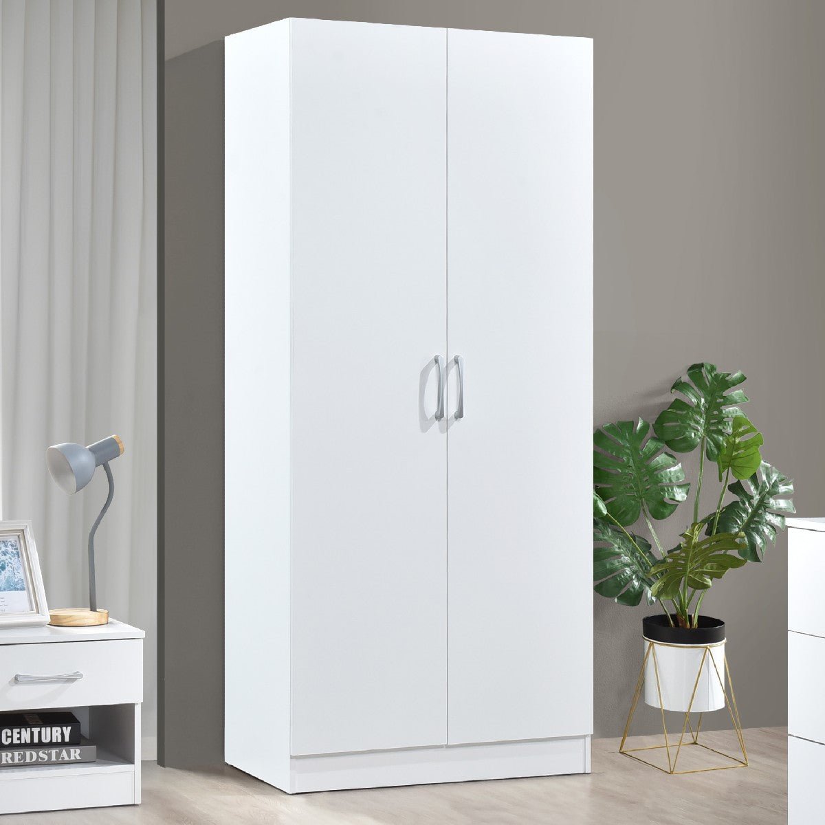 Highbury 4 Piece Bedroom Set With 2 Door Double Wardrobe - Swish Furniture