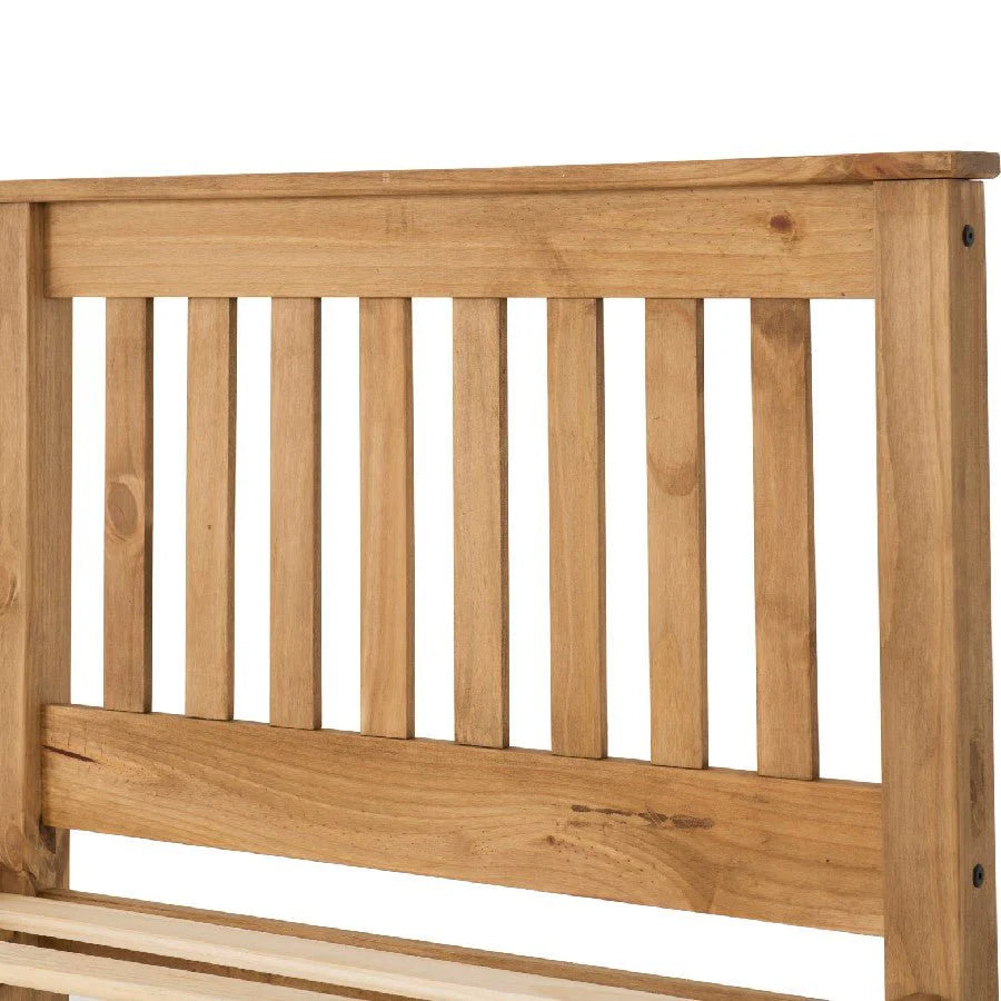 Monaco High Foot End Wooden Bed Frame