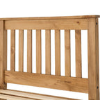 Monaco High Foot End Wooden Bed Frame