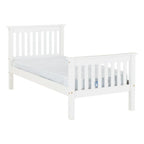Monaco High Foot End Wooden Bed Frame