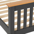 Monaco High Foot End Wooden Bed Frame