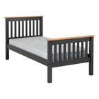 Monaco High Foot End Wooden Bed Frame