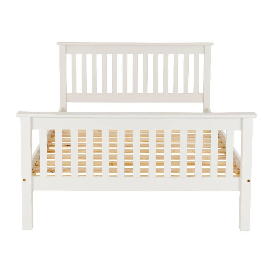 Monaco High Foot End Wooden Bed Frame