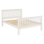Monaco High Foot End Wooden Bed Frame