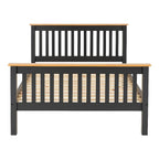 Monaco High Foot End Wooden Bed Frame