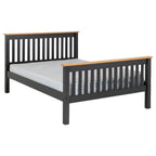 Monaco High Foot End Wooden Bed Frame