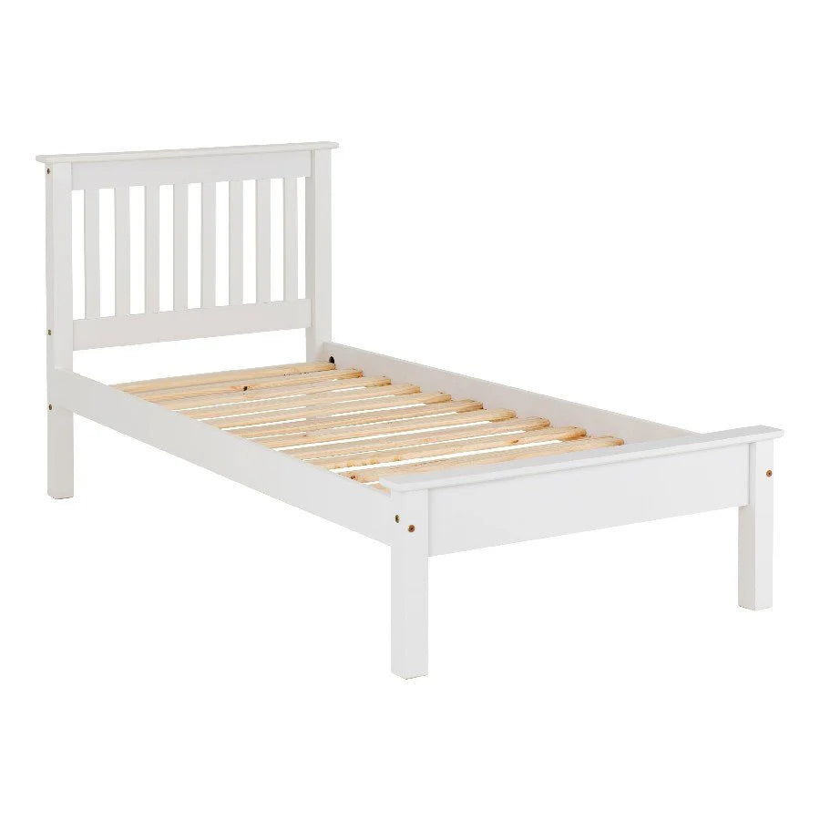 Monaco Low Foot End Wooden Bed Frame
