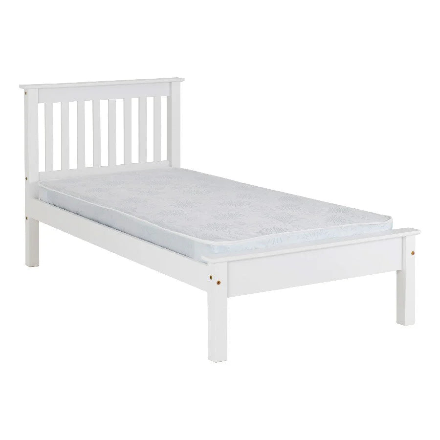 Monaco Low Foot End Wooden Bed Frame