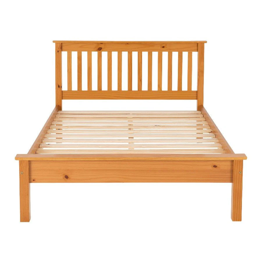 Monaco Low Foot End Wooden Bed Frame