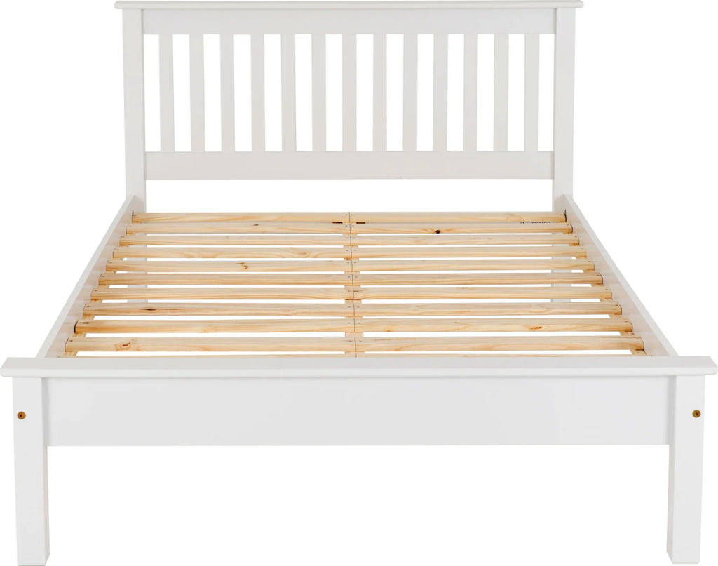 Monaco Low Foot End Wooden Bed Frame