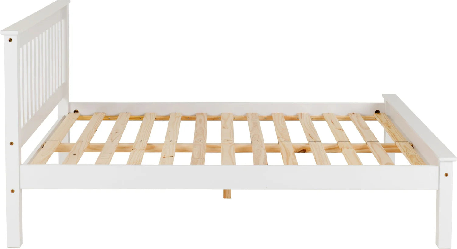 Monaco Low Foot End Wooden Bed Frame