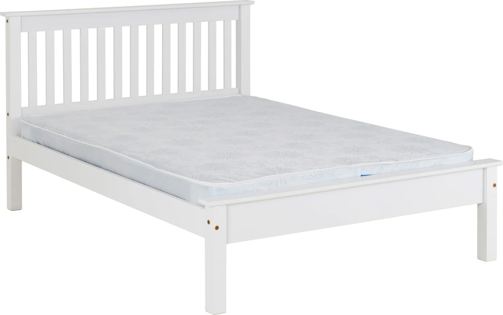Monaco Low Foot End Wooden Bed Frame