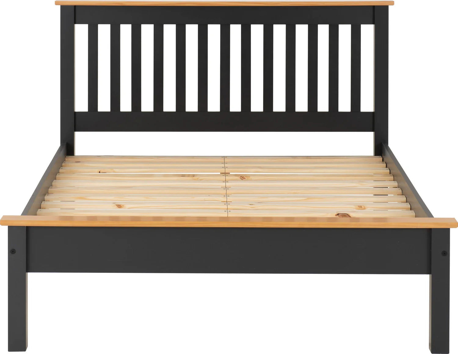 Monaco Low Foot End Wooden Bed Frame