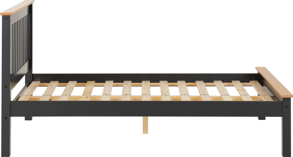 Monaco Low Foot End Wooden Bed Frame