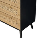 Manila Rattan 3+2 Drawer Chest of Drawers
