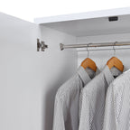 Paddington 6 Door 2 Drawer Mirrored Wardrobe - Swish Furniture