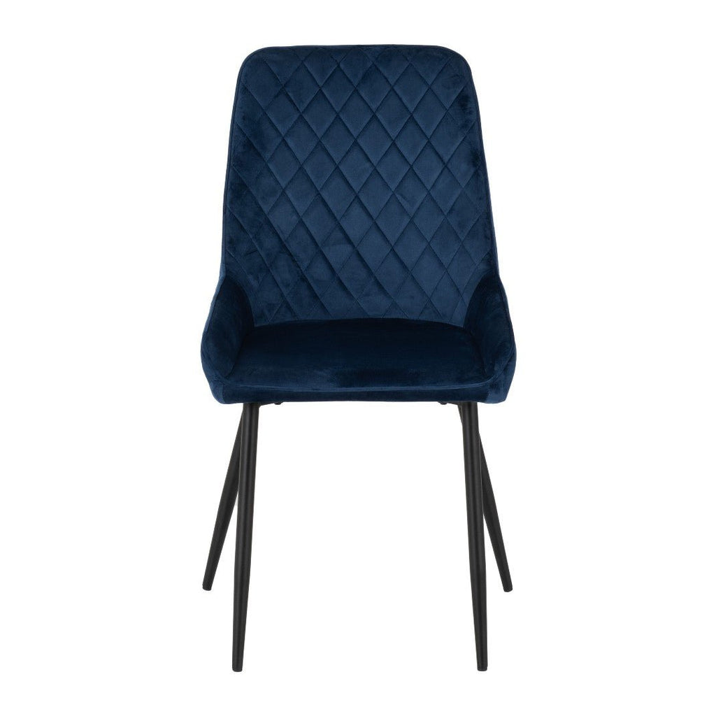 Pair of Avery Velvet Chairs - Seconique