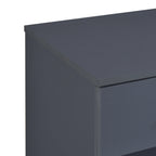 Pair of Highbury 1 Drawer Open Shelf Bedside Tables - Swish Furniture