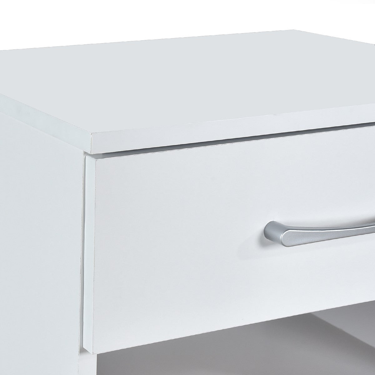 Pair of Highbury 1 Drawer Open Shelf Bedside Tables - Swish Furniture