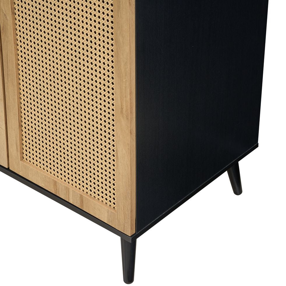 Manila Rattan 2 Door Double Wardrobe