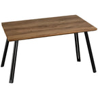 Quebec Medium Straight Edge Dining Table - Seconique