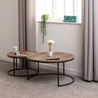 Quebec Round Coffee Table Set - Seconique