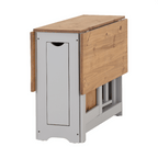 Santos Butterfly Folding Space Saving Dining Set - Seconique