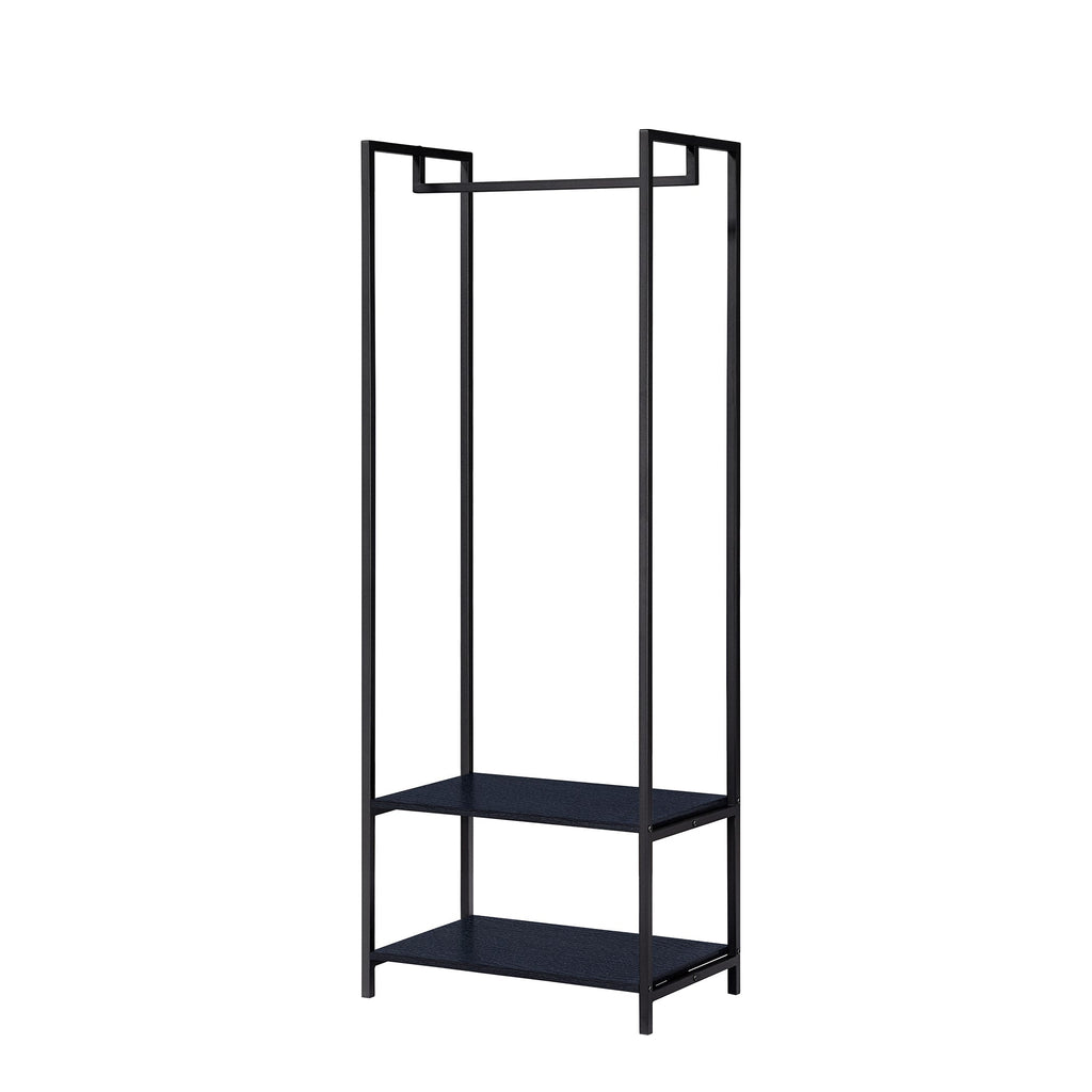 Scala Open Wardrobe with 2 Shelves - Swish Furniture