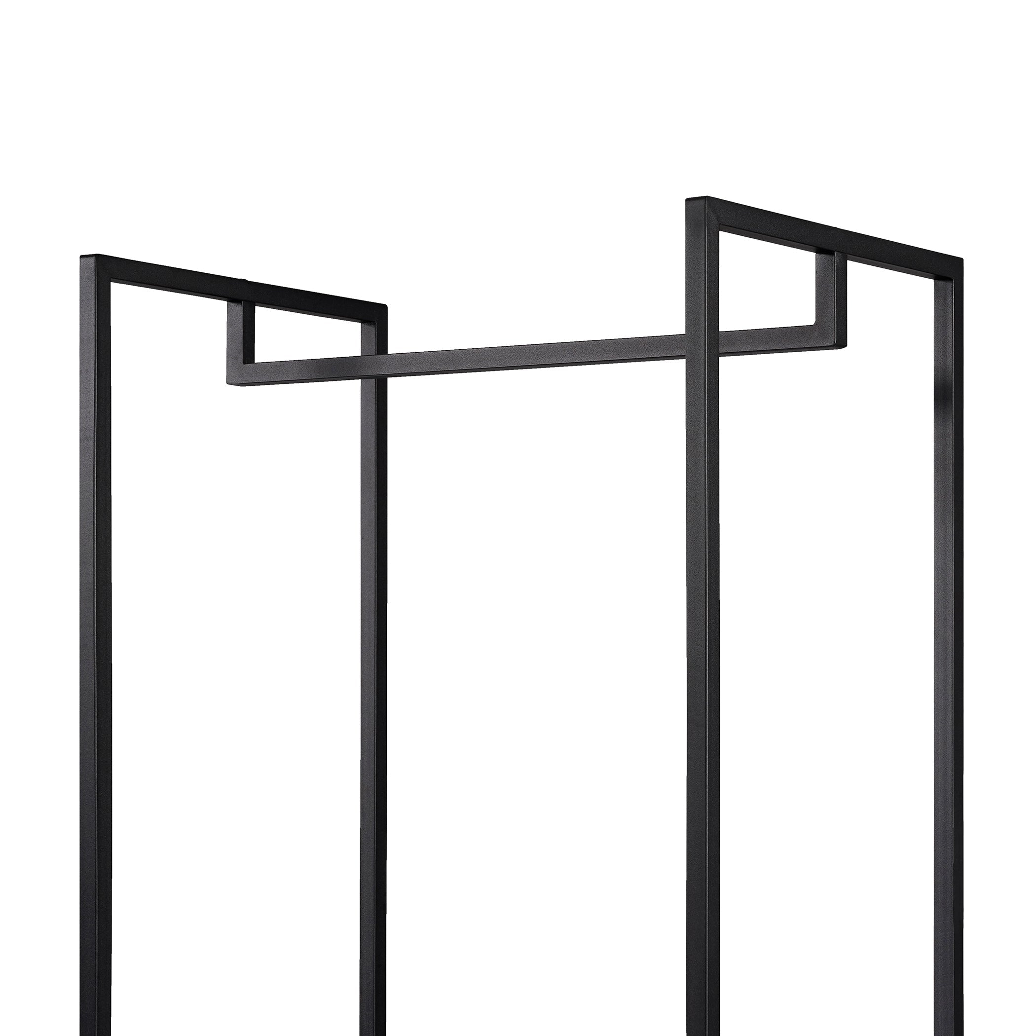 Scala Open Wardrobe with 2 Shelves - Swish Furniture
