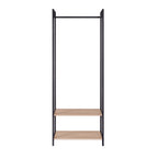 Scala Open Wardrobe with 2 Shelves - Swish Furniture