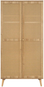 Manila Rattan 7 Drawer Chest 3 Piece Bedroom Set