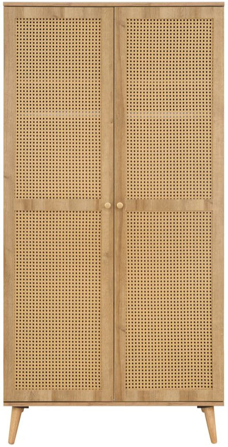 Manila Rattan 7 Drawer Chest 3 Piece Bedroom Set