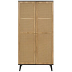 Manila Rattan 2 Door Double Wardrobe